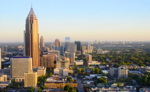 Metro Atlanta Rodent Control Service Area Map